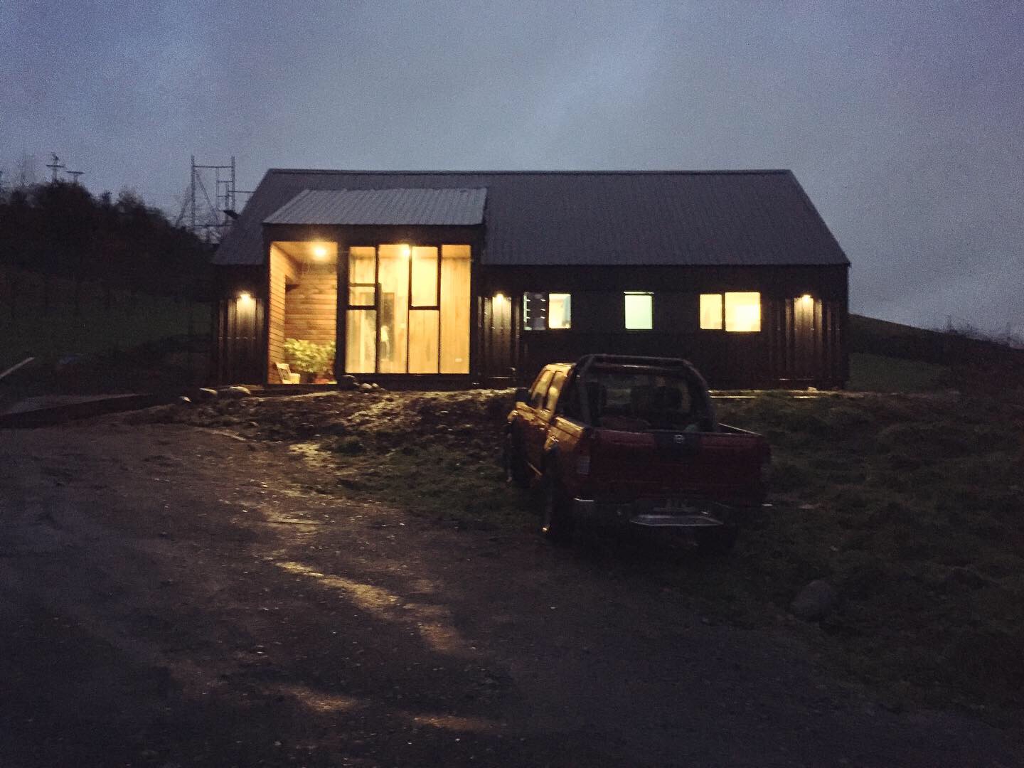 Casa Zabala Cassanello con cubierta metalica